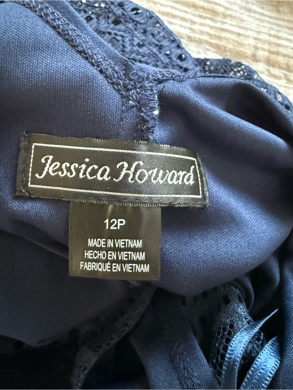 Jessica Howard lace mini cocktail dress - Picture 4 of 8